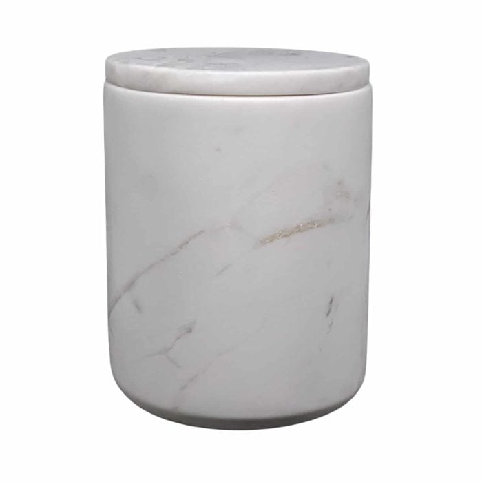 Arctic White Marble Stone Vessel