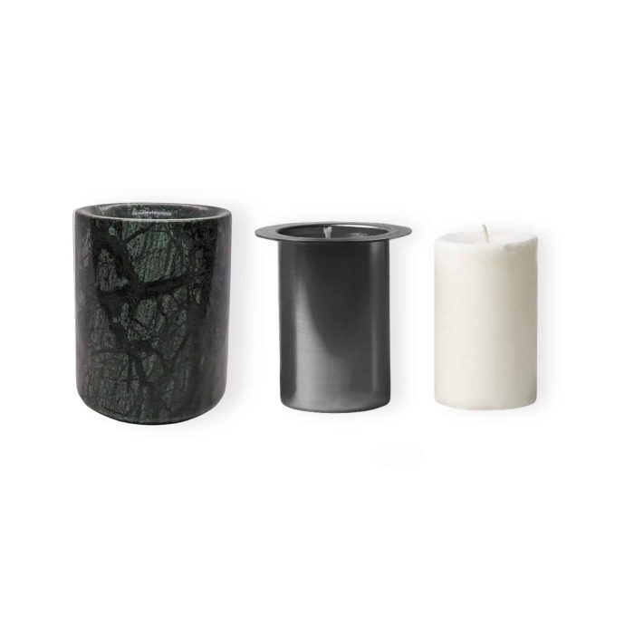 verde-honduras-green-marble-candle-set