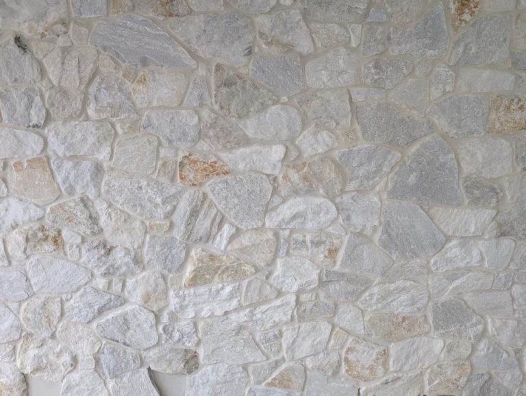 Casuarina Wall Cladding – White Limestone, Loose Random | Stone Design & Co