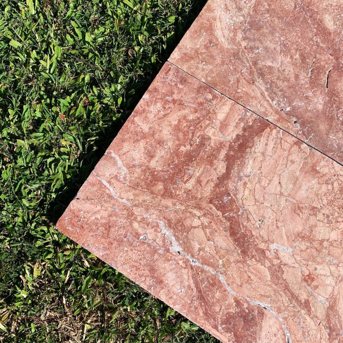 Rosado Travertine Tumbled & Unfilled