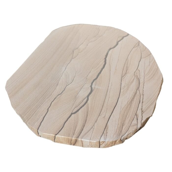 Sandstone Organic Stepper Stone Design & Co