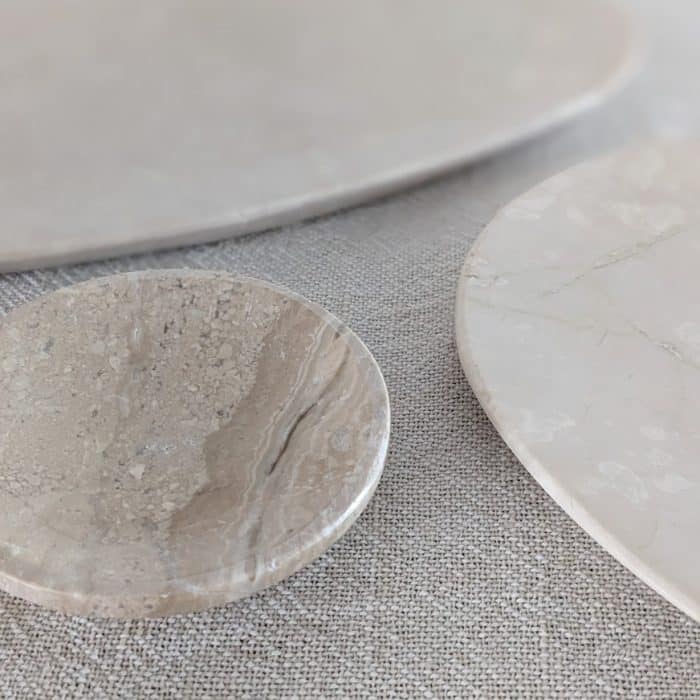 Chiara Marble Plates