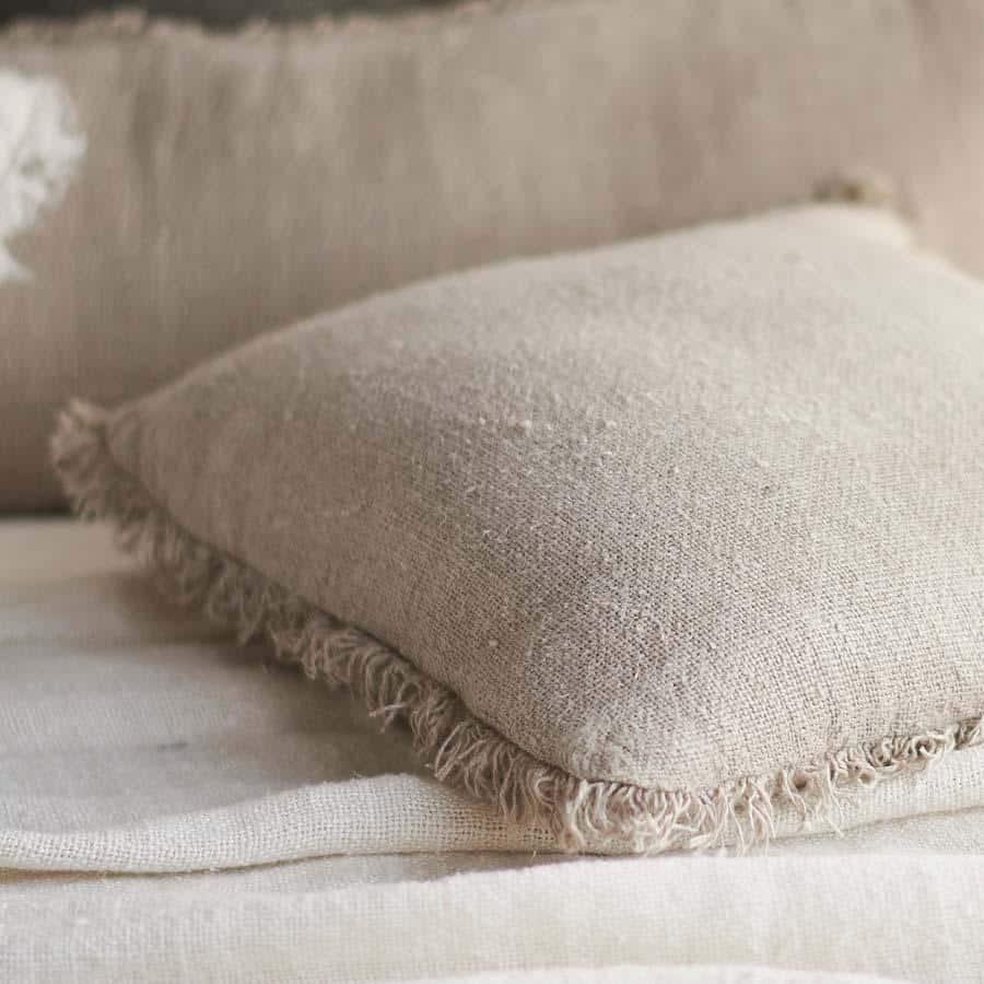 Bedouin Linen Cushion Natural