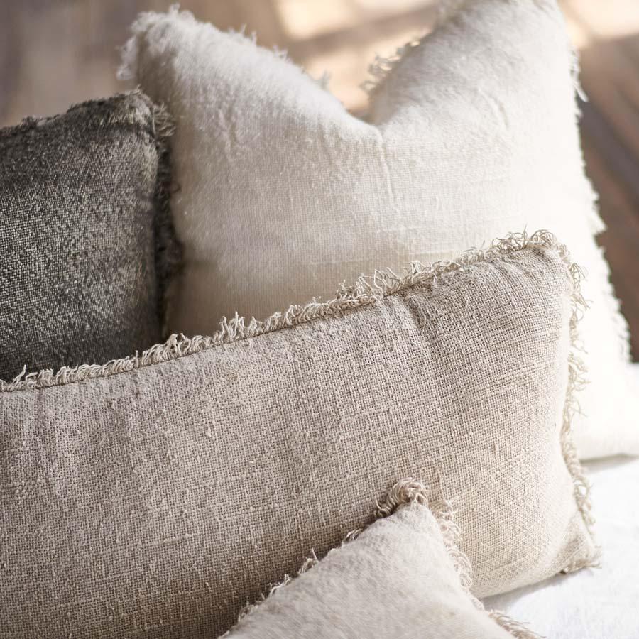 Bedouin Linen Cushion Natural