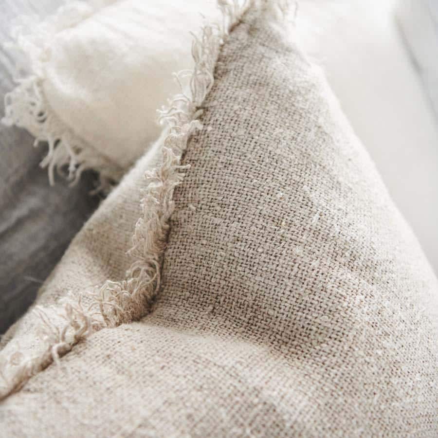 Bedouin Linen Cushion Natural