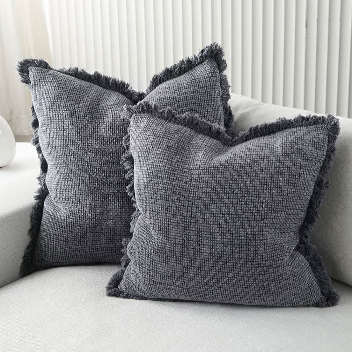 Chelsea cushion in slate
