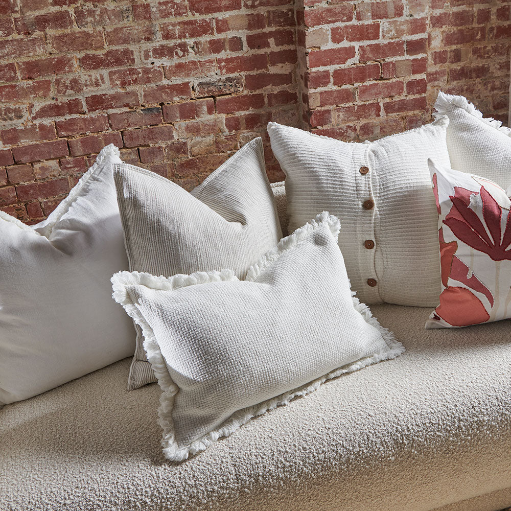 Eadie Lifestyle Chelsea Cushion White