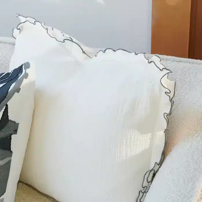 Onda Linen Cushion White