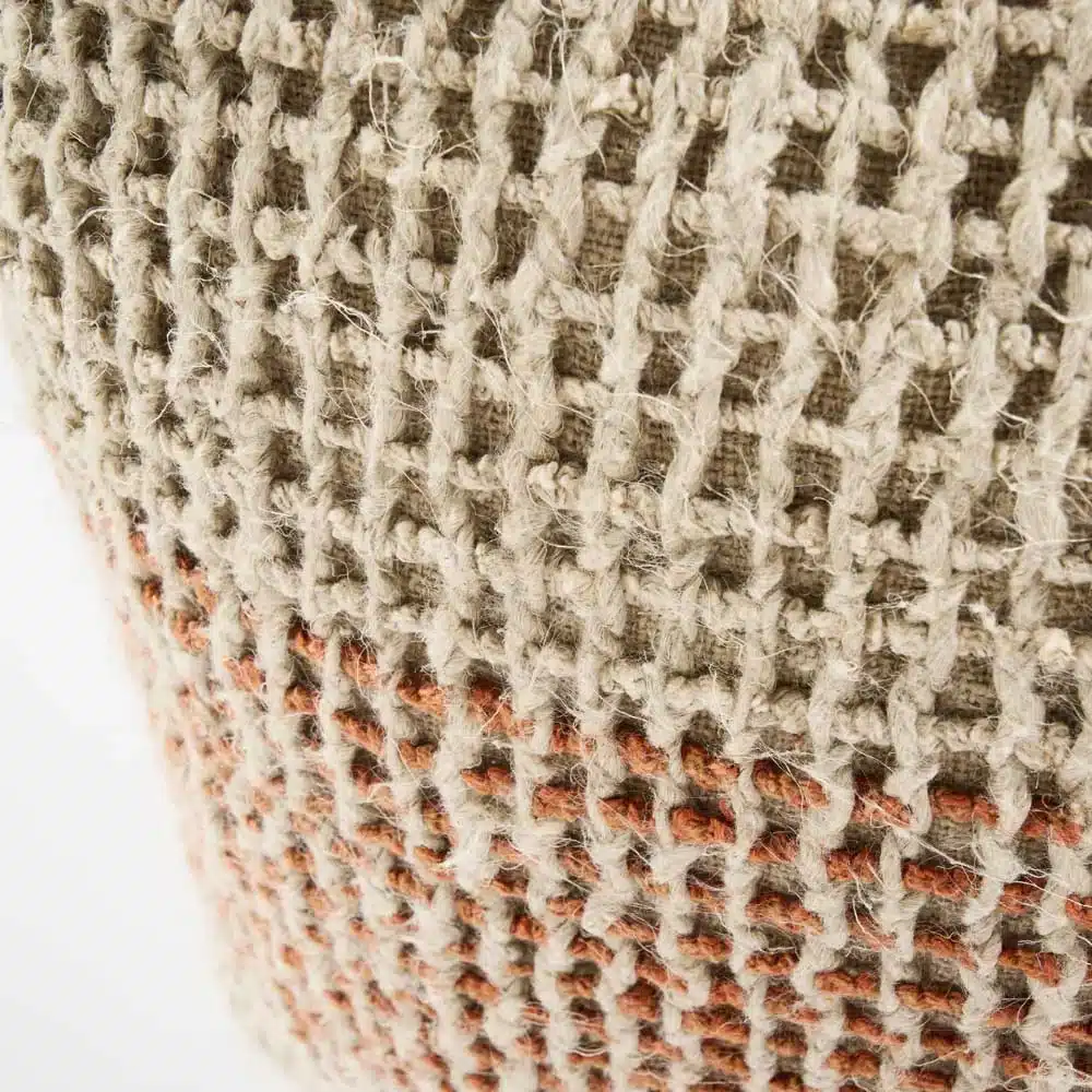 Eadie Lifestyle Granita Linen Cushion Rust