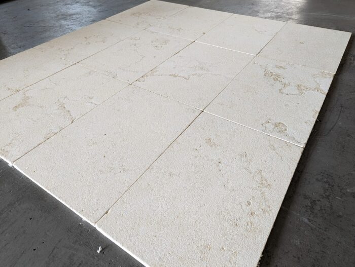 Crema Novelda Sandblasted & Tumbled Limestone Tiles & Pavers