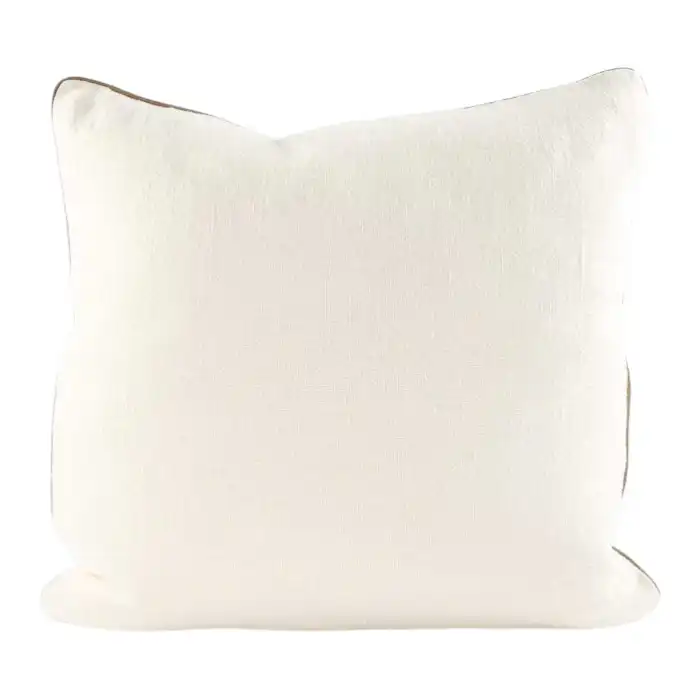 Muse Linen Cushion - Off White