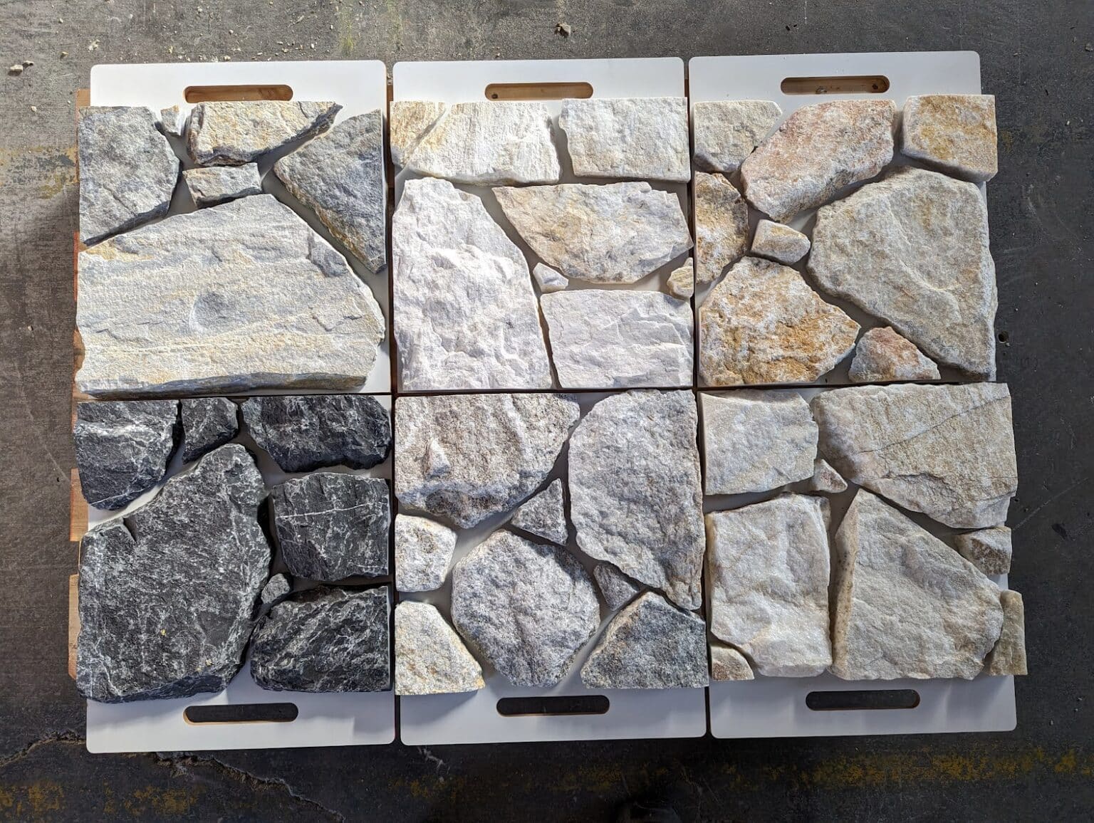 Midnight Loose Random Wall Cladding - Natural Stone by SD&CO