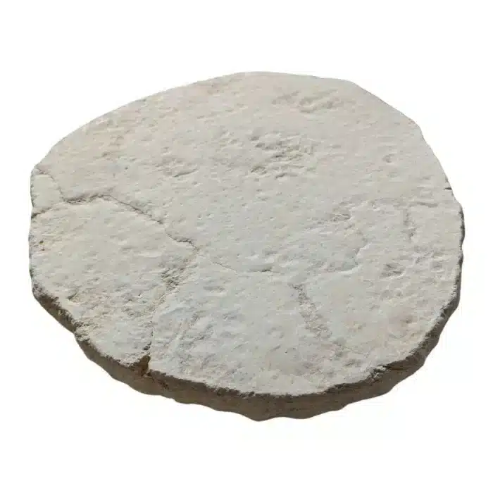 Crema Novelda Brushed & Tumbled Organic Steppers by Stone Design & Co