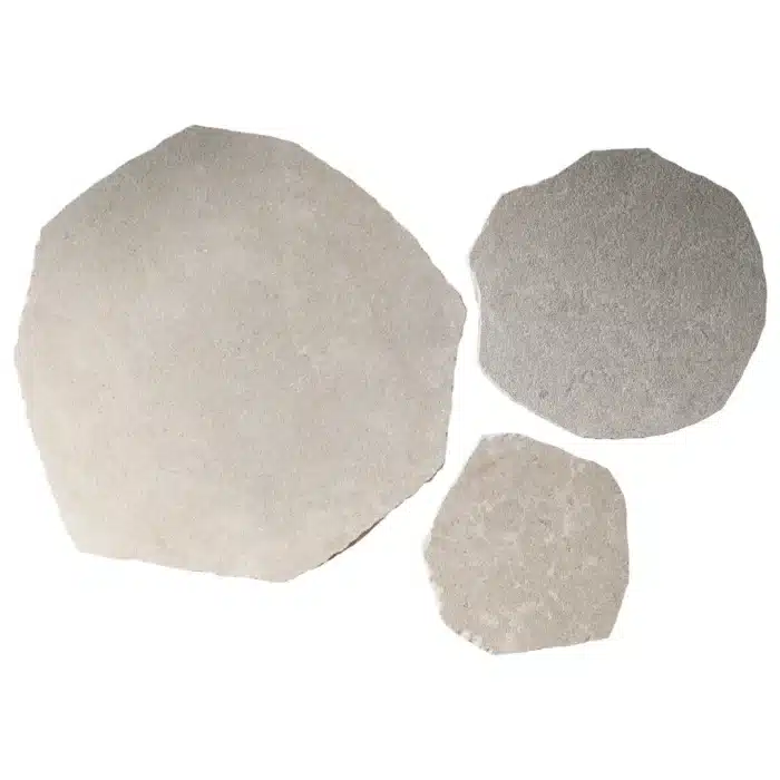 Sinai Pearl Acid Washed & Tumbled Organic Steppers by Stone Design & Co