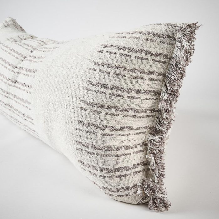 Hagen Long Lumbar - Off White/Slate - Image 2