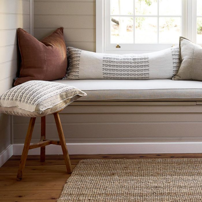 Hagen Long Lumbar - Off White/Slate - Image 3