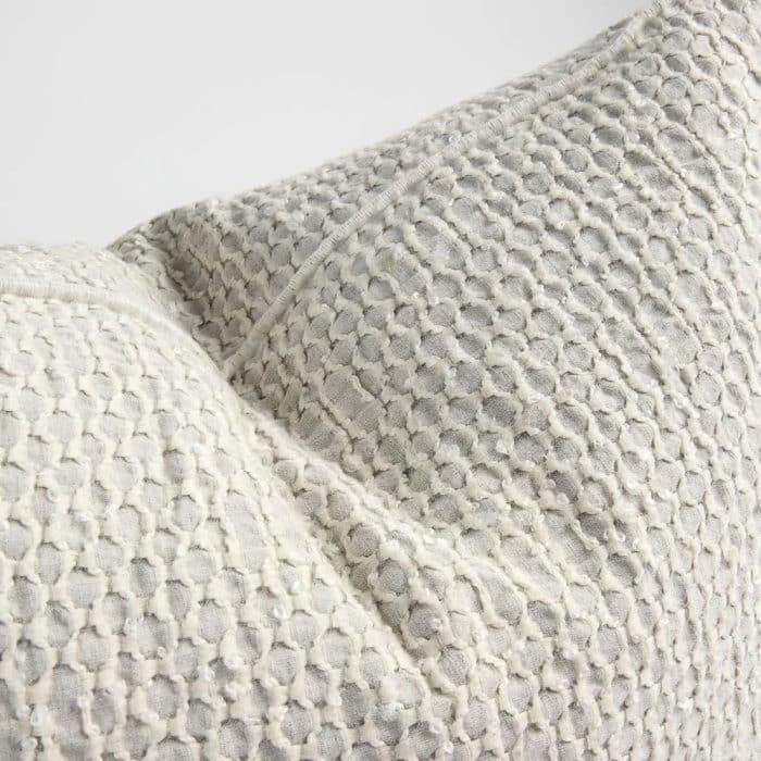 Angler Cushion - Soft Blue/ Off White - Image 3