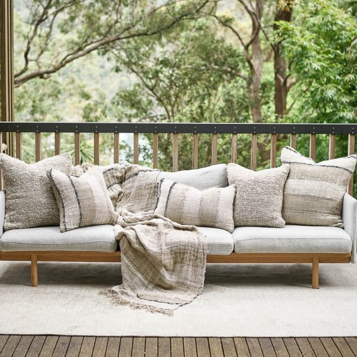 Retreat Throw - Natural/Ivory/Black - Image 3