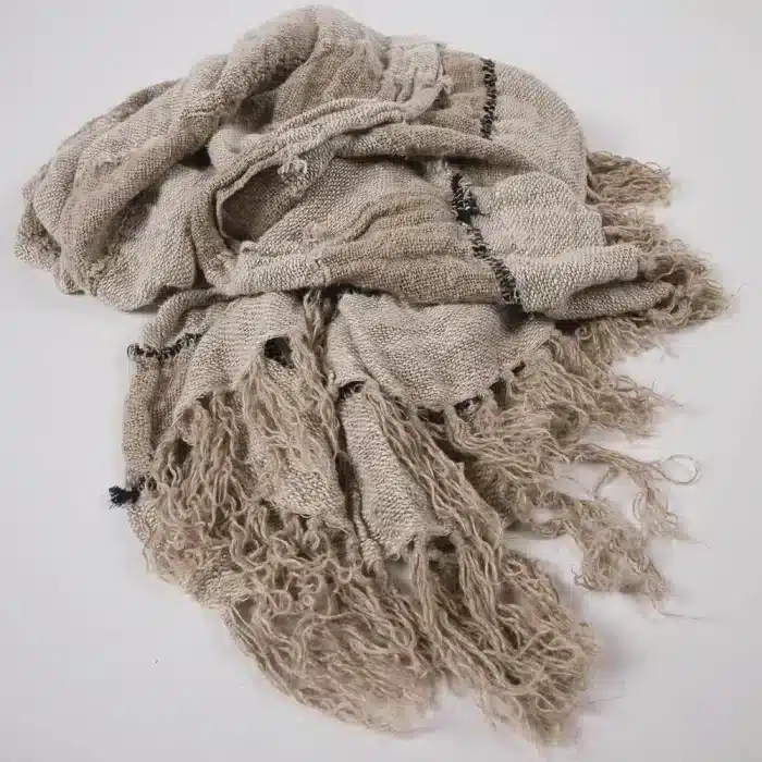 Retreat Throw - Natural/Ivory/Black - Image 4