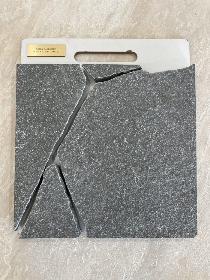 Leyla Dark Grey Tumbled Crazy Paving - Image 2