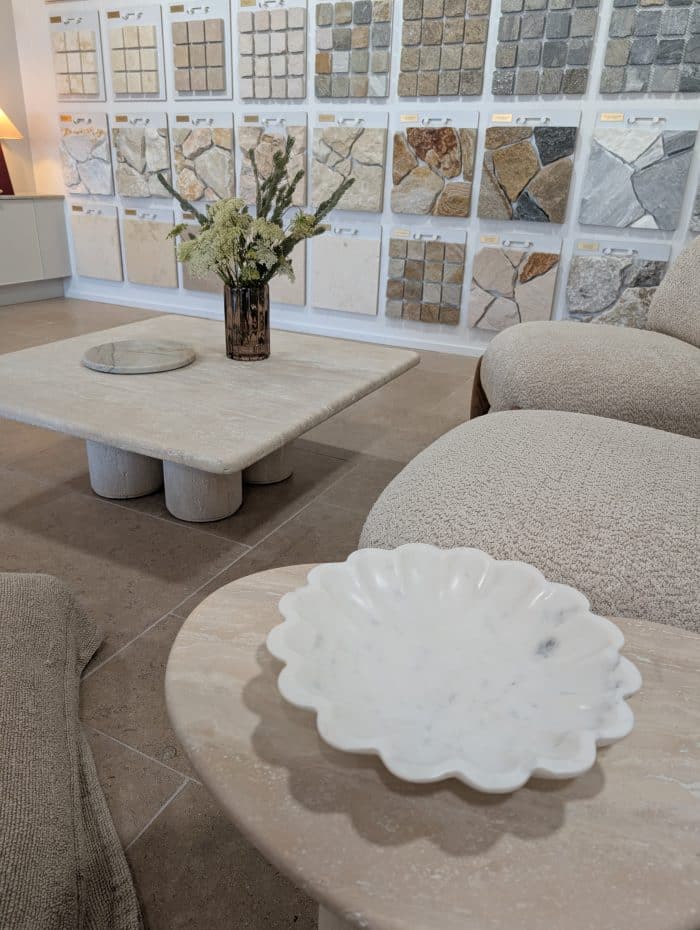 Flor Marble Bowl Large - White - Image 2