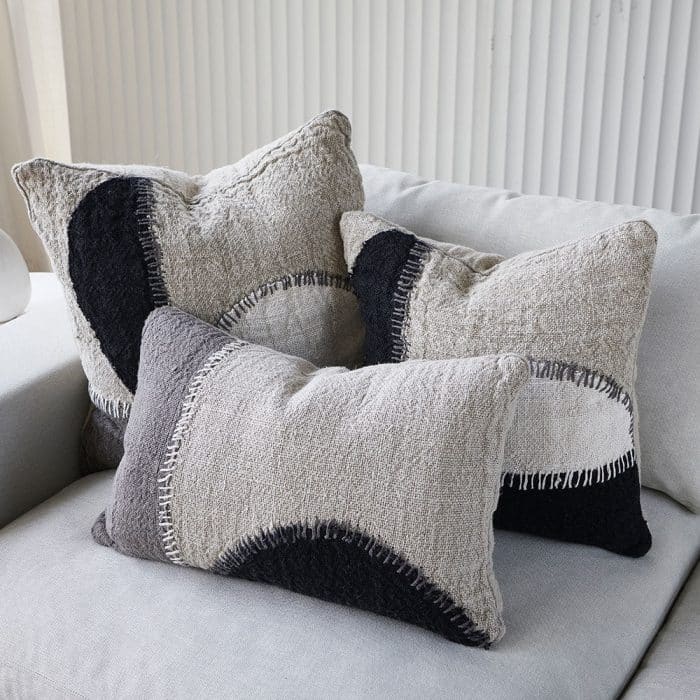 Perfecto Handwoven Linen Cushion - Image 5
