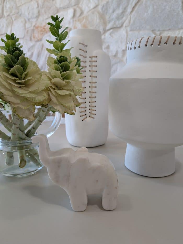 Ellie Elephant Marble Sculpture - Image 2