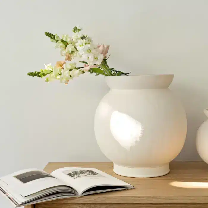 Willow Pot - Matte Cream - Image 3