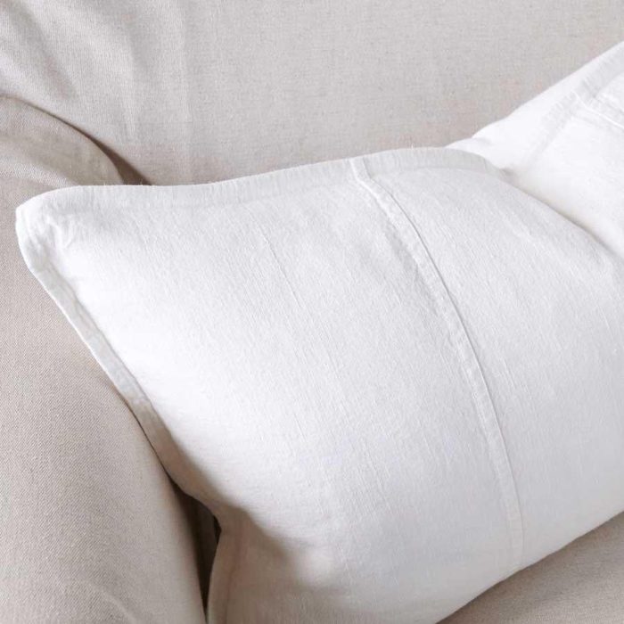 Luca® Linen Cushion - Off White - Image 3
