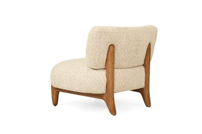 Cora Occasional Chair – Natural on Caramel Frame - Image 3