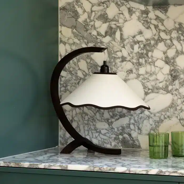 Kira Table Lamp - Walnut - Image 6