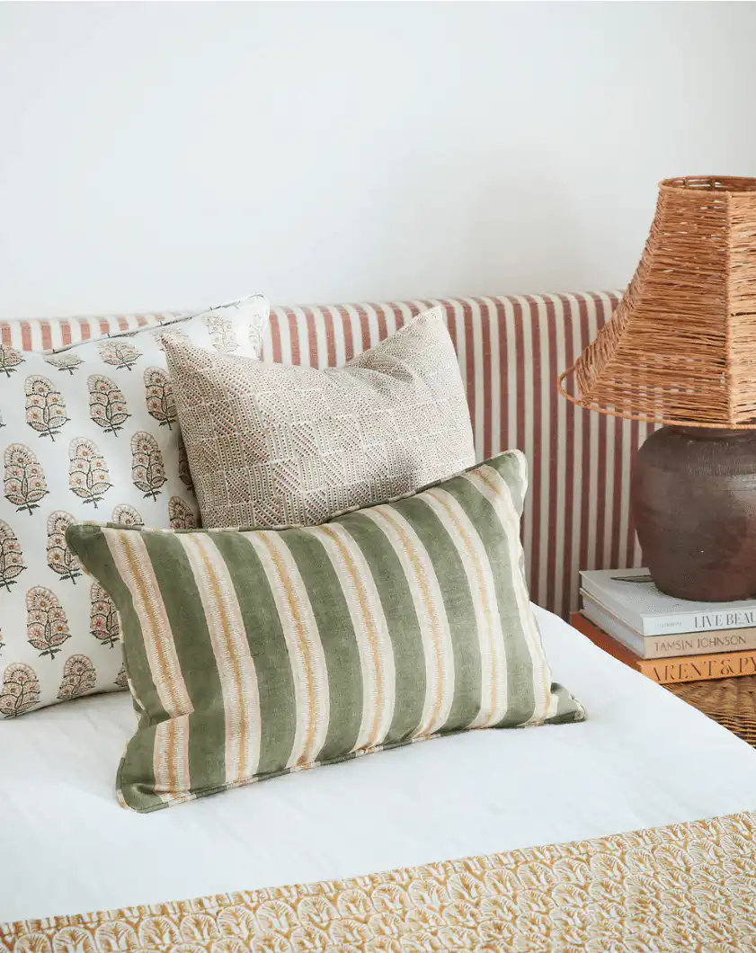 Zardosi Linen Cushion - Shell - Image 2