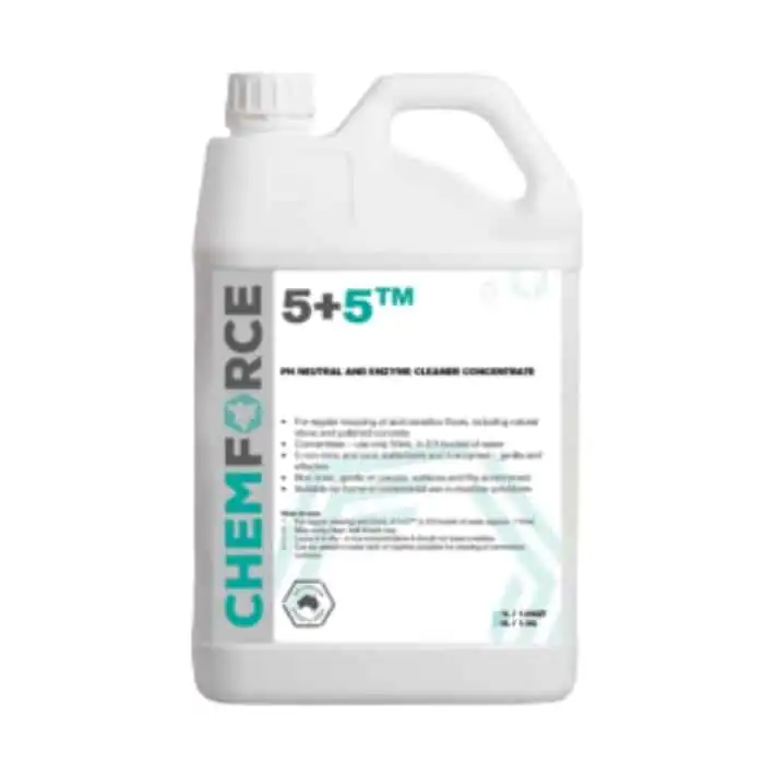 Chemforce 5+5 pH neutral enzyme cleaner for natural stone, tiles and polished concrete