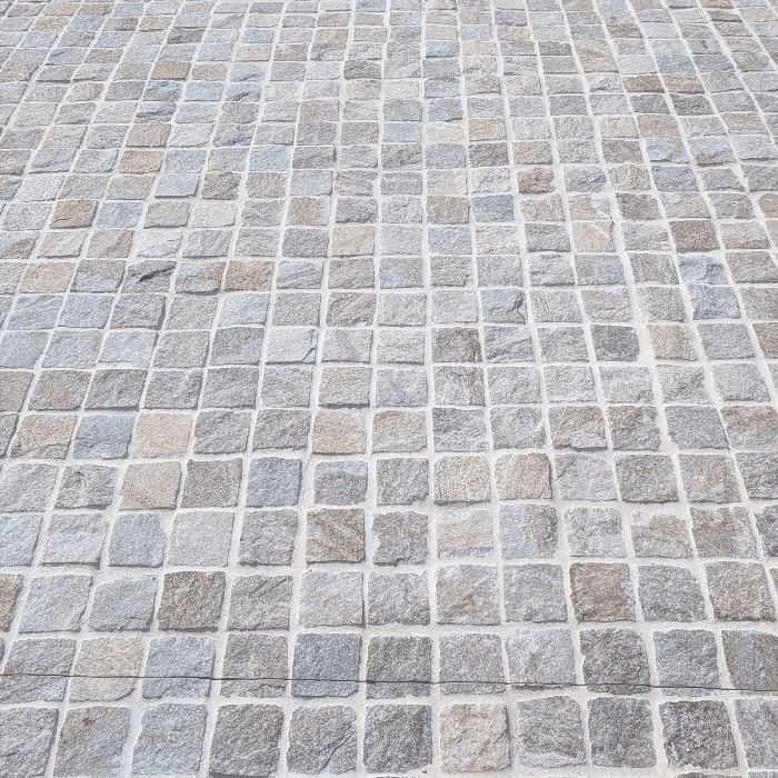 A timeless cobblestone surface crafted from Nimbin natural stone — built to endure Australia’s conditions with effortless charm and sustainability.